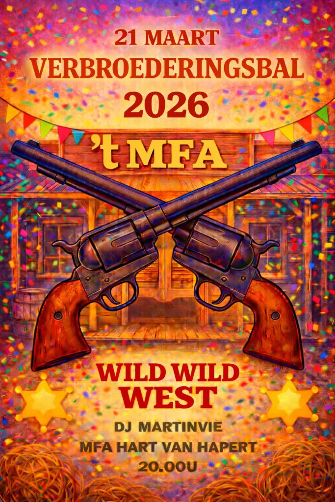 verbroederingsbal 2026 flyer